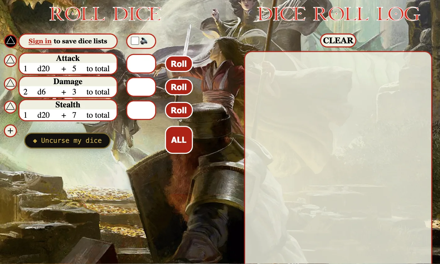 What's New: Saved Dice Lists, Automatic Saving, and Where Your Numbers Come From